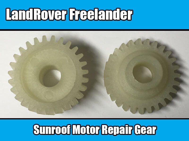 Sunroof Motor Gear for Land Rover Freelander Repair Kit Replacement No: 1 White