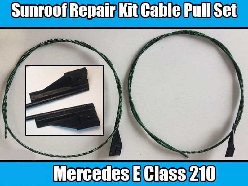 Sunroof Repair Kit Cable Pull Set for Mercedes Benz E-Class 210  Right And Left