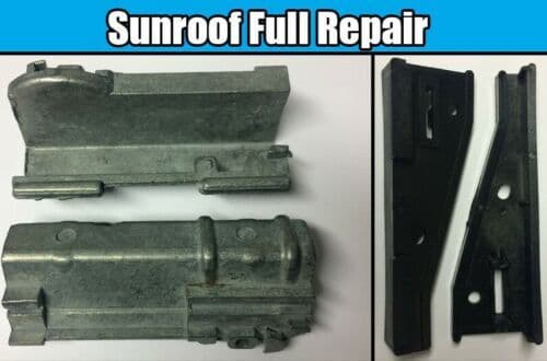 Sunroof Repair Kit for BMW X5 E53 X3 E83 2000-2006 2X Metal 2X Plastic