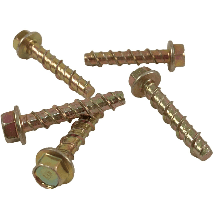 Thunderbolt M5 Flange Head Bolt Masonry Concrete Brick Anchor Screw