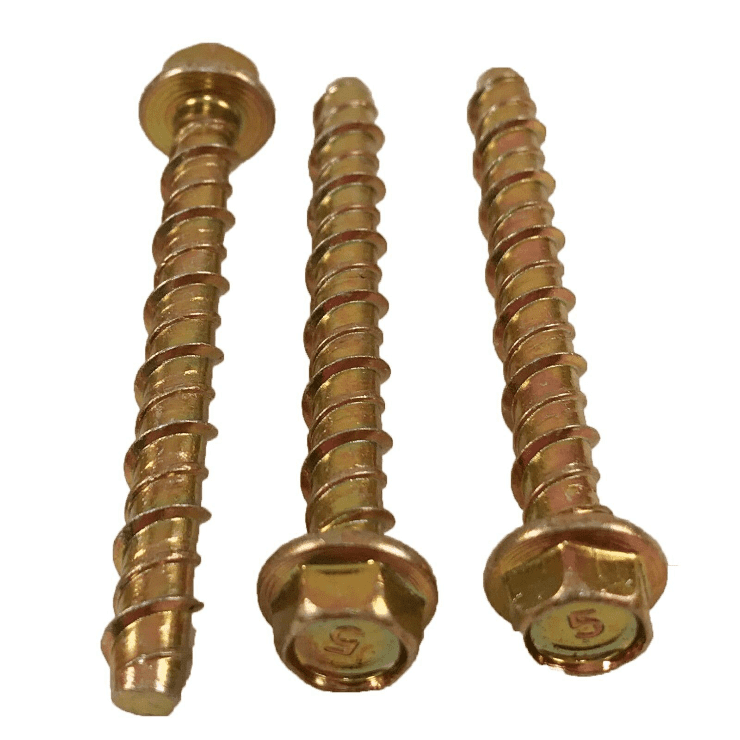 Thunderbolt M5 Flange Head Bolt Masonry Concrete Brick Anchor Screw