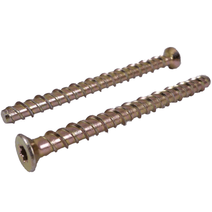 Thunderbolt M5 Torx Head Counter Sink Sunk Bolt Masonry Concrete Anchor Screw