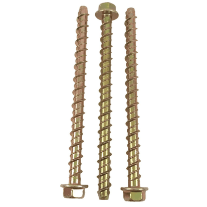 Thunderbolt M6 Flange Head Bolt Masonry Concrete Brick Anchor Screw