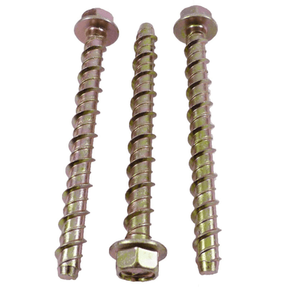Thunderbolt M6 Flange Head Bolt Masonry Concrete Brick Anchor Screw