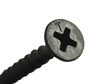 Timco 3.5 Coarse Thread Drywall Plasterboard Screws Bugle Head Black Steel Tub