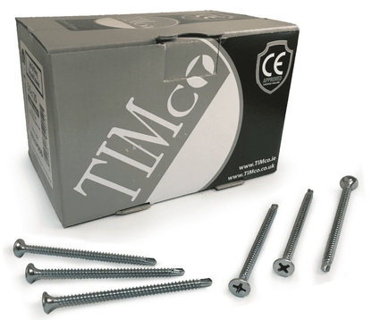 Timco 3.9X65mm Bugle Head Self Drilling Phillips Drive Tek Drywall Screw Metal
