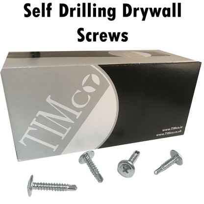 Timco 4.2mm Wafer Head Self Drilling Phillips Drive Tek Drywall Screw Metal Zinc