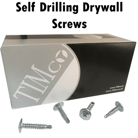 Timco 4.2mm Wafer Head Self Drilling Phillips Drive Tek Drywall Screw Metal Zinc