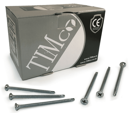 Timco 4.8X100mm Bugle Head Self Drilling Phillips Drive Tek Drywall Screws