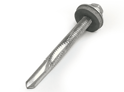 Timco 5.5x55mm Roofing Self Drilling Hex Head Tek Screws W/ Washer Heavy Steel