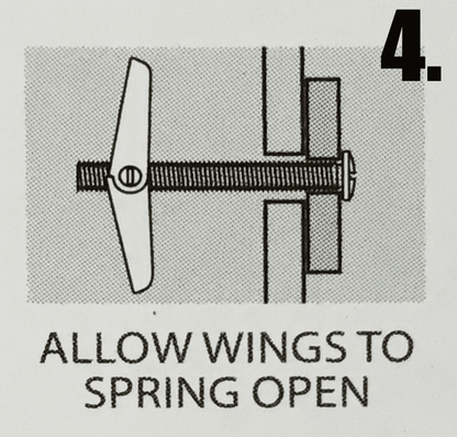 Timco Bags Of Plasterboard Spring Toggle Wall Anchors & Bolts Hollow Cavity