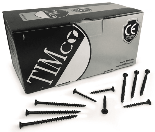 Timco Coarse Thread Black Phosphate Drywall Plaster Board Wood Screws Bugle Head