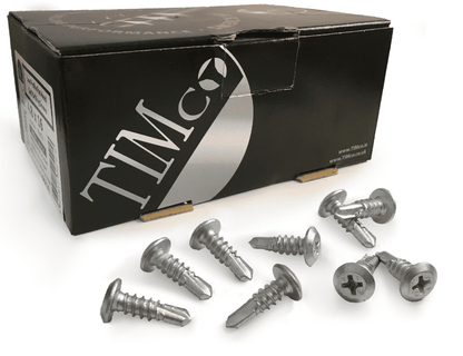 Timco Low Profile Pan Head Self Drilling Metal Framing Screws 4.8X16mm
