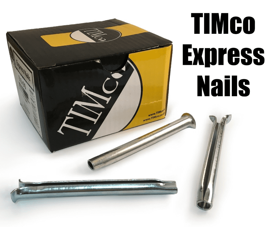 Timco M6 M8 Express Nails Metal Anchor Masonry Brick Timber Frames Fitting