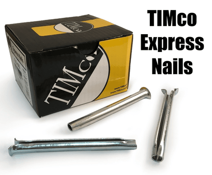 Timco M6 M8 Express Nails Metal Anchor Masonry Brick Timber Frames Fitting