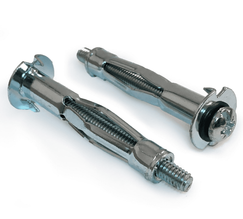 Timco Plasterboard Heavy Duty Cavity Wall Anchors Metal Brolly Plug Fixings