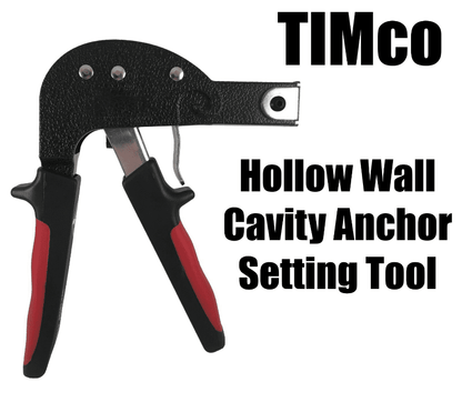 Timco Plasterboard Heavy Duty Cavity Wall Anchors Metal Brolly Plug Fixings
