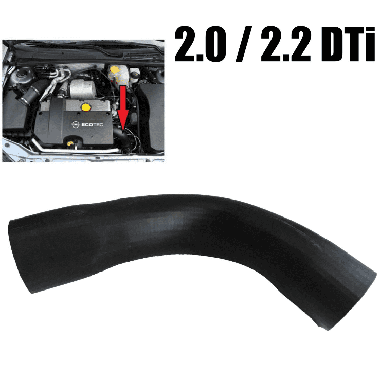 Turbo Engine Intercooler Hose Pipe for Vauxhall Vectra C Signum 2.0 2.2 Dti