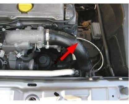 Turbo Engine Intercooler Hose Pipe for Vauxhall Vectra C Signum 2.0 2.2 Dti