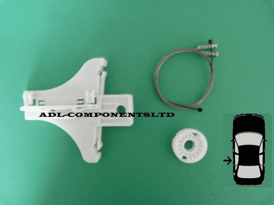 VW Bora & Golf Mk4 Window Regulator Repair Kit Rear Left Side