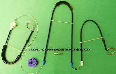 VW Golf Mk3 IIi Window Regulator Repair Kit Front Left