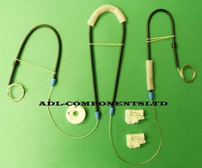 VW Polo 6N Window Regulator Repair Kit Front Left