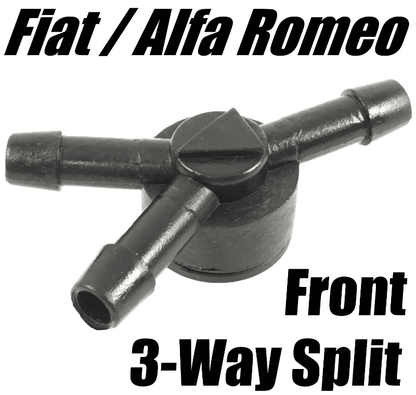 Washer Splitter Valve for Fiat/Alfa Windscreen Y 3 Way Non Return 7667888