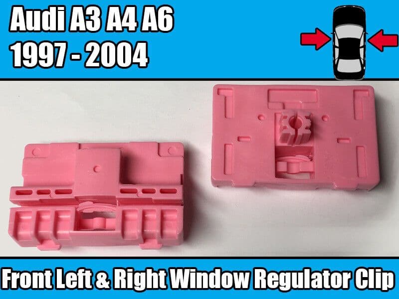 Window Regulator Clip for Audi A3 A4 A6 1997- 2004 Front Left Or Right