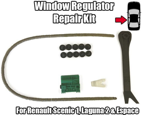 Window Regulator Clips Tool Kit for Renault Scenic Laguna Rear Left