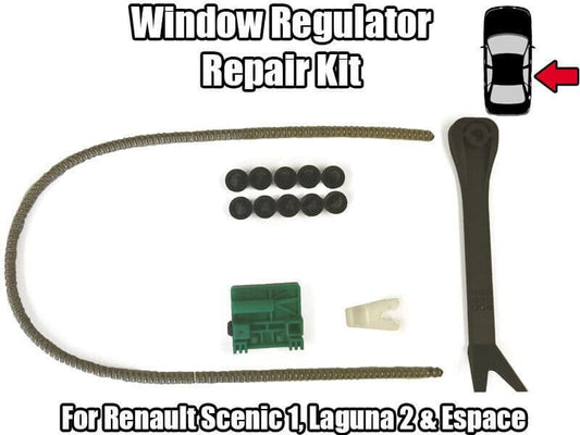 Window Regulator Clips Tool Kit for Renault Scenic Laguna Rear Right