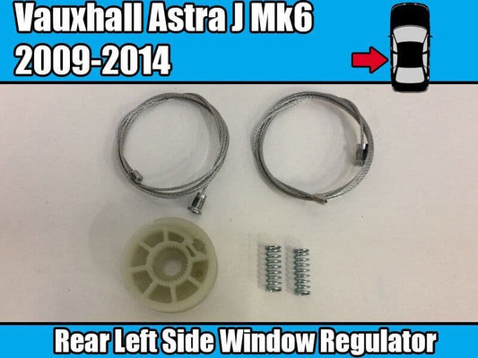 Window Regulator Kit for Opel Vauxhall Astra J Mk6 2009-2014 Rear Left Side Door