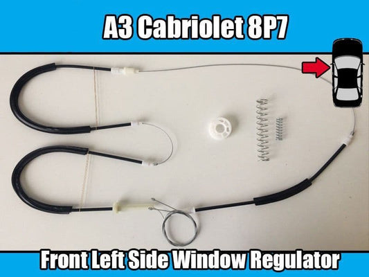 Window Regulator Repair Kit for Audi A3 8P7 Cabriolet Front Left