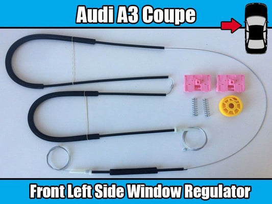 Window Regulator Repair Kit for Audi A3 Coupe 1996-2003 Front Left