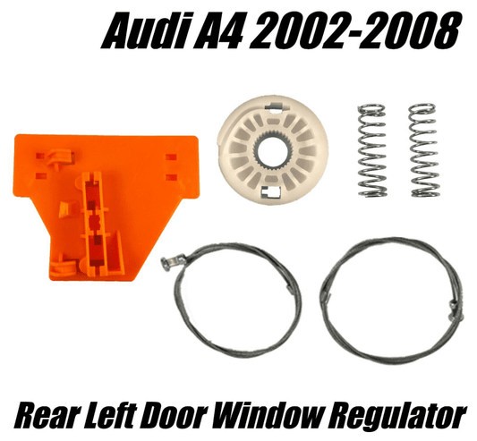 Window Regulator Repair Kit for Audi A4  Rear Left Door 2002-2008