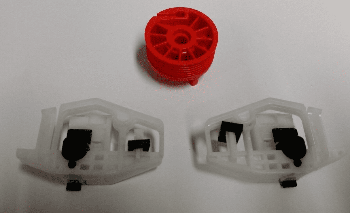 Window Regulator Repair Kit for Citroen Xsara  Front Left 1997-2000 Clips Wheel