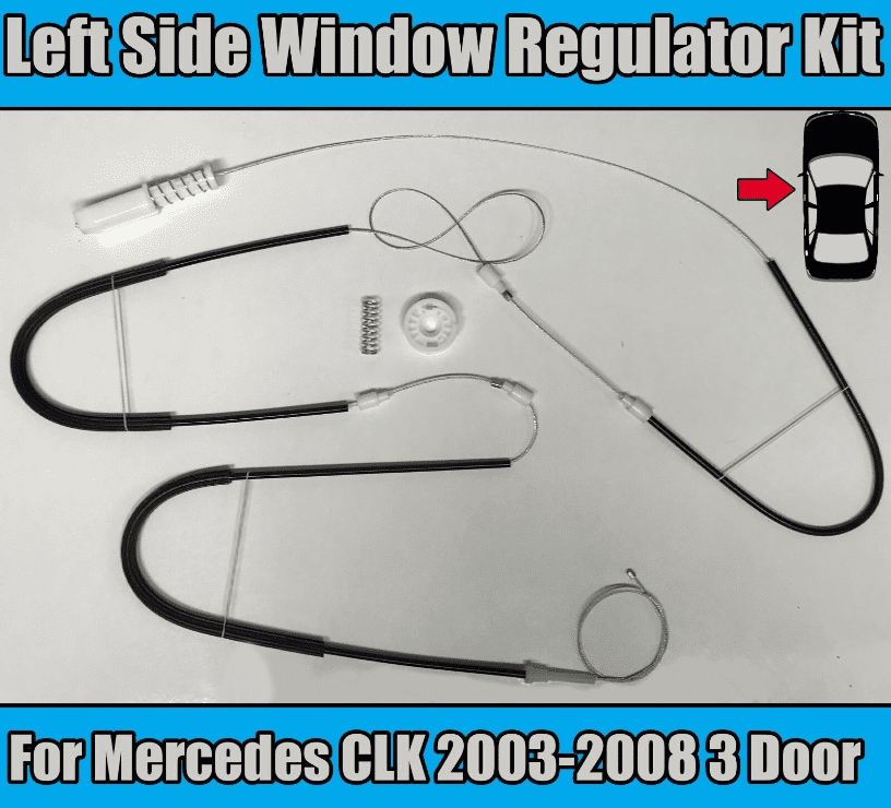 Window Regulator Repair Kit for Mercedes Clk A209/C209 2003-2008  Front Left
