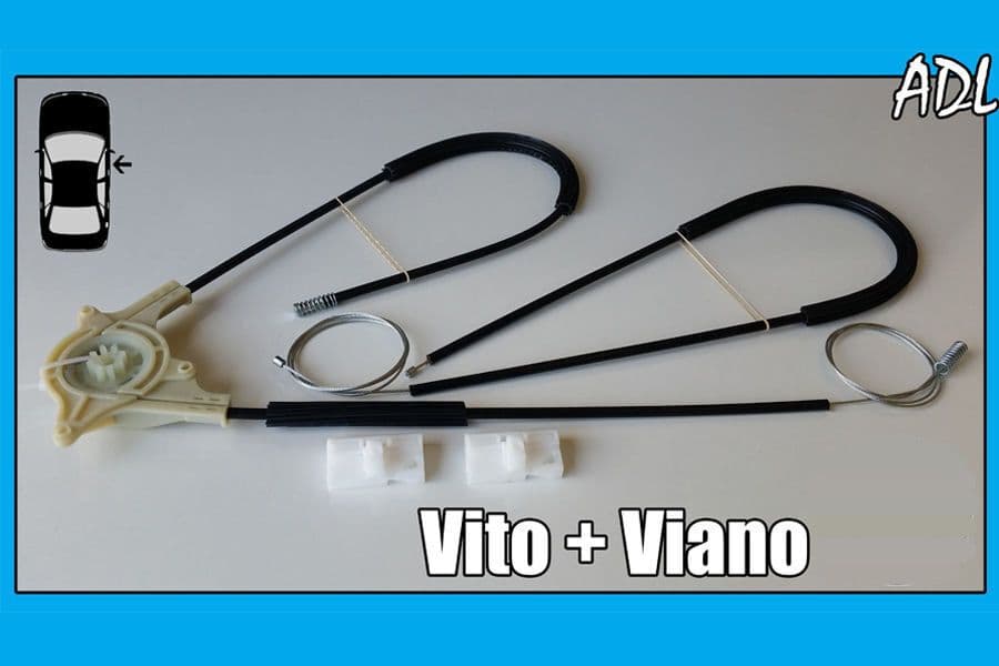 Window Regulator Repair Kit for Mercedes Vito 2003-2015  & Viano  Front Right