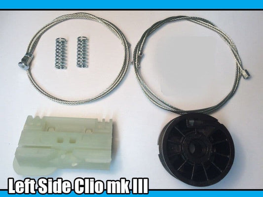 Window Regulator Repair Kit for Renault Clio Mk 3 2005-2011 Rear Left Side
