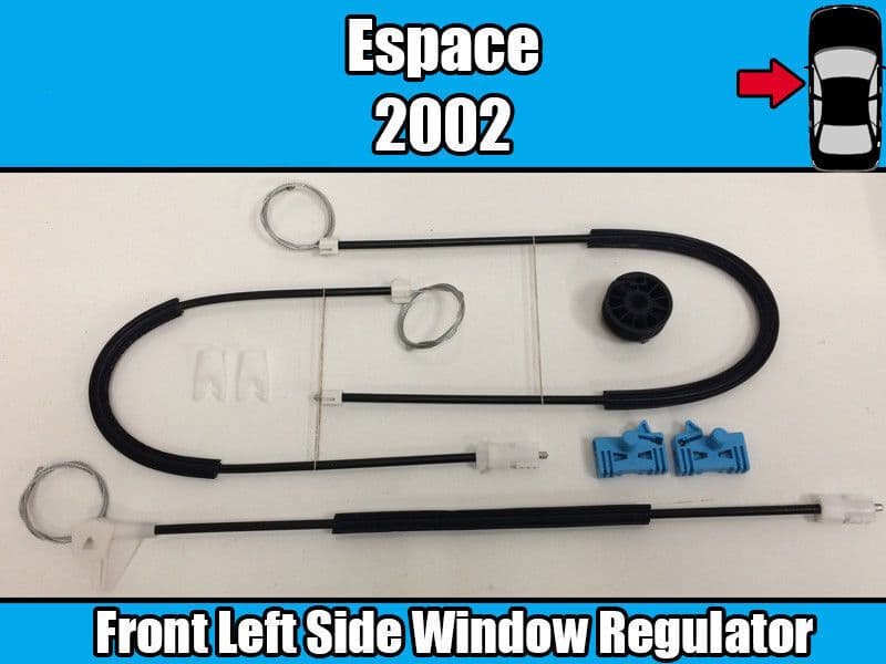 Window Regulator Repair Kit for Renault Espace 2002 Front Left