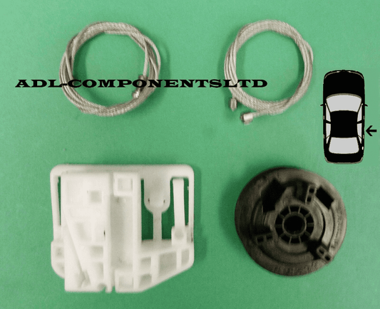 Window Regulator Repair Kit for Renault Megane Mk2 Rear Right Door 2002-Present