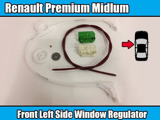 Window Regulator Repair Kit for Renault Premium Midlum Front Left Side Door
