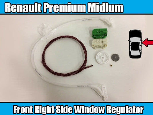 Window Regulator Repair Kit for Renault Premium Midlum Front Right Side Door