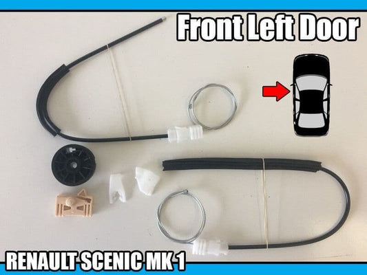 Window Regulator Repair Kit for Renault Scenic Mk 1  Front Left Door 1999 2003