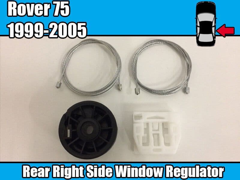 Window Regulator Repair Kit for Rover 75 1999-2005 Rear Right Side