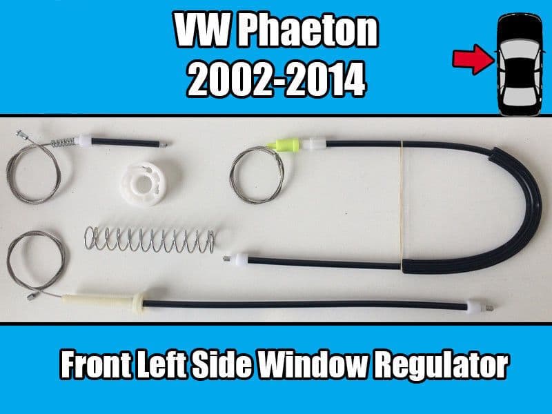Window Regulator Repair Kit for VW Phaeton 2002-2014 Front Left Side
