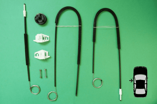 Window Repair Kit for Renault Megane Mk 2 II Coupe Front Left 2002-2009