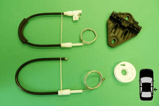 Window Repair Kit for Renault Megane Mk1  Rear Right Door 1996-2003