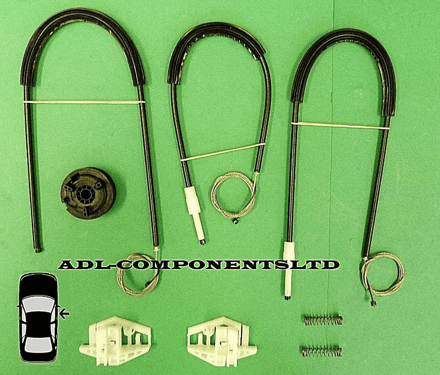Window Repair Kit for Renault Megane Mk2 II Front Right Side 2002-2008