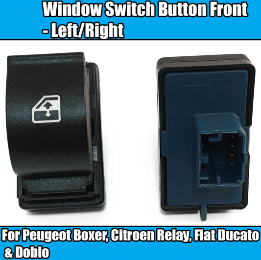 Window Switch for Peugeot Boxer Citroen Relay Fiat Ducato Doblo L/R