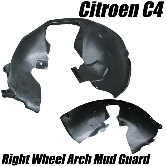 Wing Guard Wheel Arch for Citroen C4 2004-2010  Liner Right Uk Driver Side